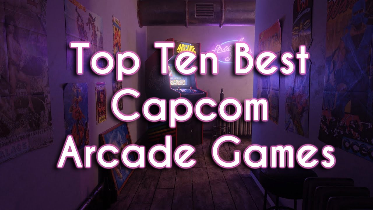 Top Ten Capcom Games | Mame Arcade Games | Classic Games In 60FPS