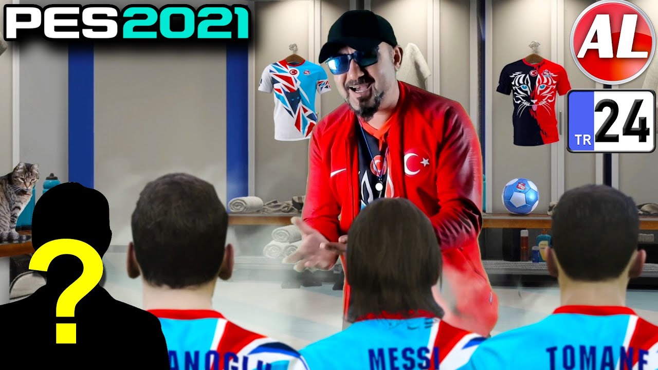 YENİ TRANSFER GELDİ! SOYUNMA ODASINDA GERGİN ANLAR!  | PES 2021 ANALİG #24