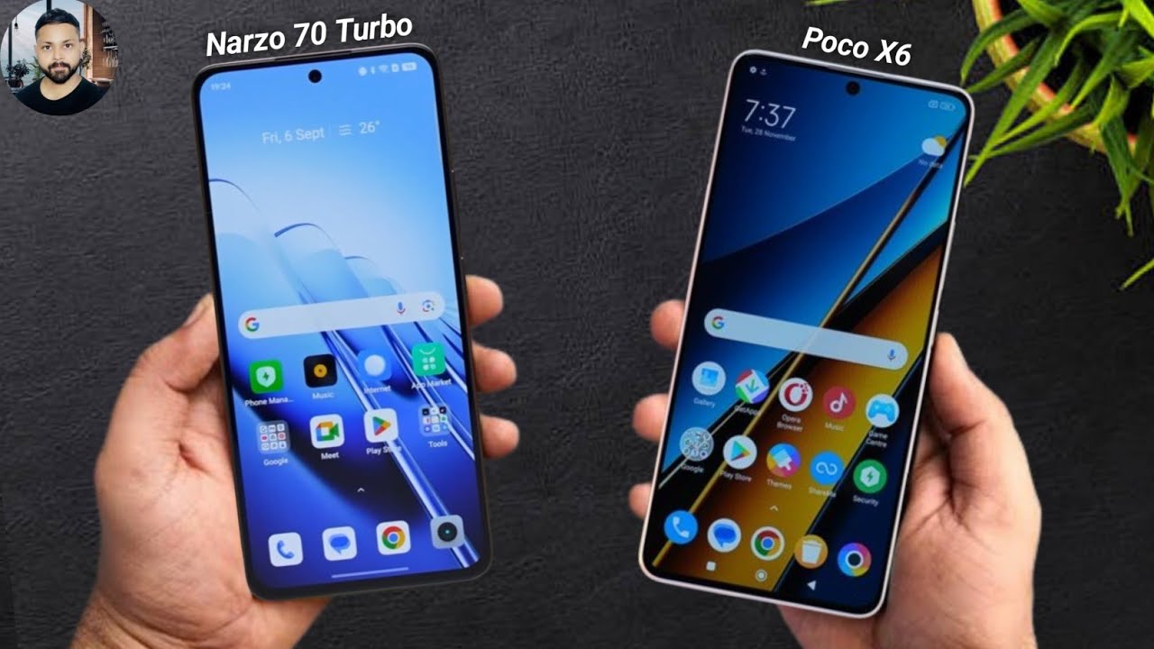 Realme Narzo 70 Turbo 5G vs Poco X6 5G Comparison | Poco X6 5G vs Realme Narzo 70 Turbo 5G