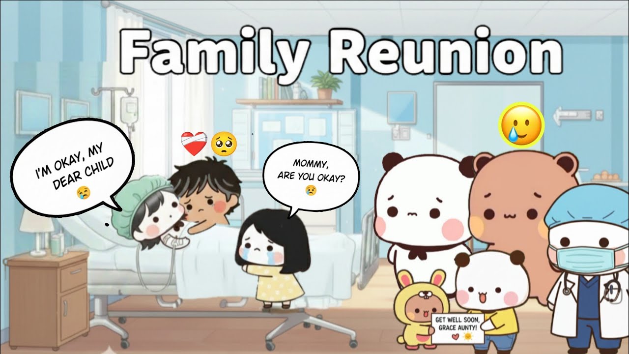 Grace Survives the Surgery! ❤️‍🩹🥹 Luna’s Mom Is Back! BuBu Dudu stories |  peachgoma 3d Animations