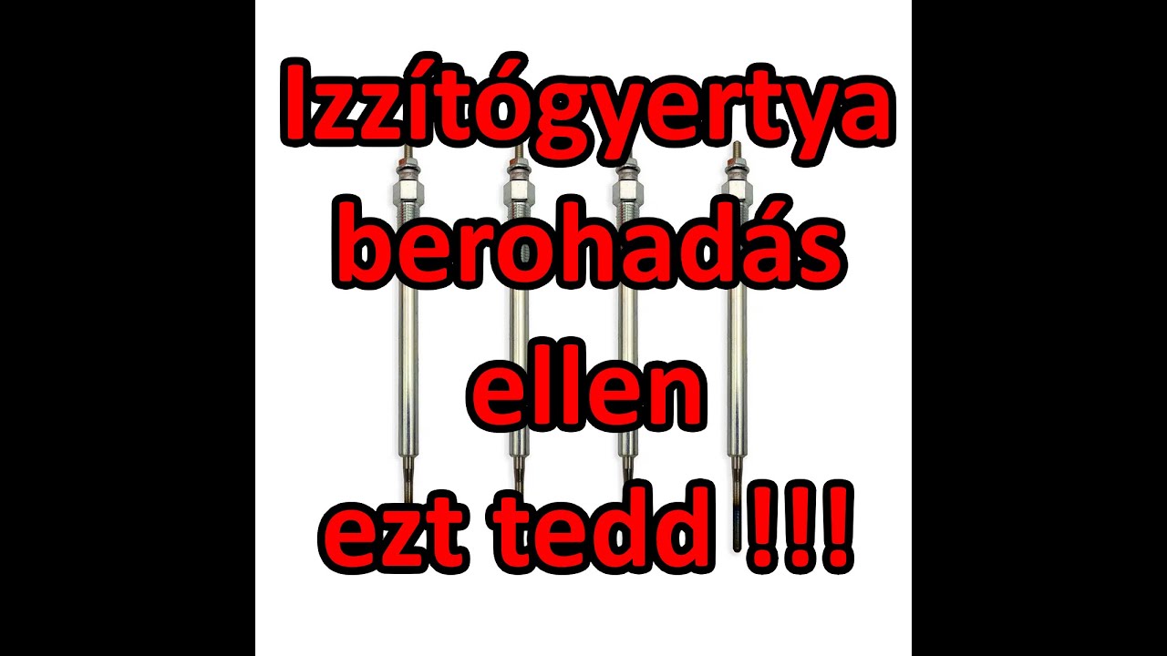 Izzítógyertya berohadás ellen ezt tedd ! 2 pofon egyszerű módszer, de mégis kevesen használják.