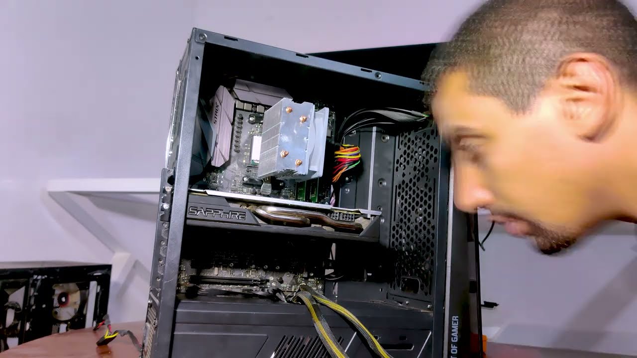 setup gamer for a client تجميعة تجمع بين القوة و الصلابة للكيمن و الستريم بادا ء محترم