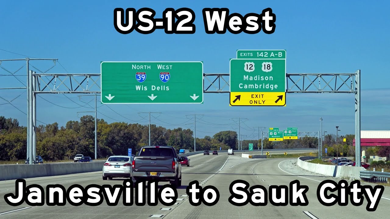 US-12 Madison, Wisconsin - October, 2022