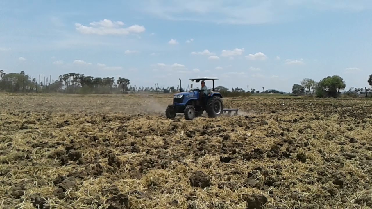 KARTAR 5036 WITH 50HP KIRLOSKER ENGINE| Newly Launched KARTAR TRACTOR| test on dry hard soil field