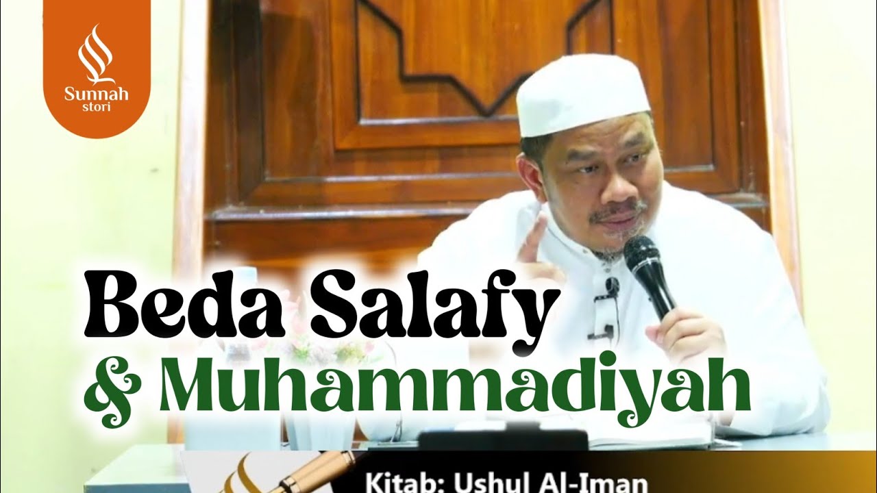 PERBEDAAN SALAFY DAN MUHAMMADIYYAH || Ust. Dr. Dasman Yahya Ma'ali, Lc, M.A.