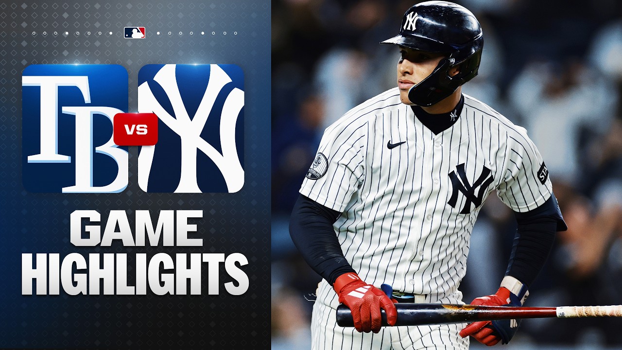 Rays vs. Yankees Full Game Highlights (9/24/26) | MLB Highlights
