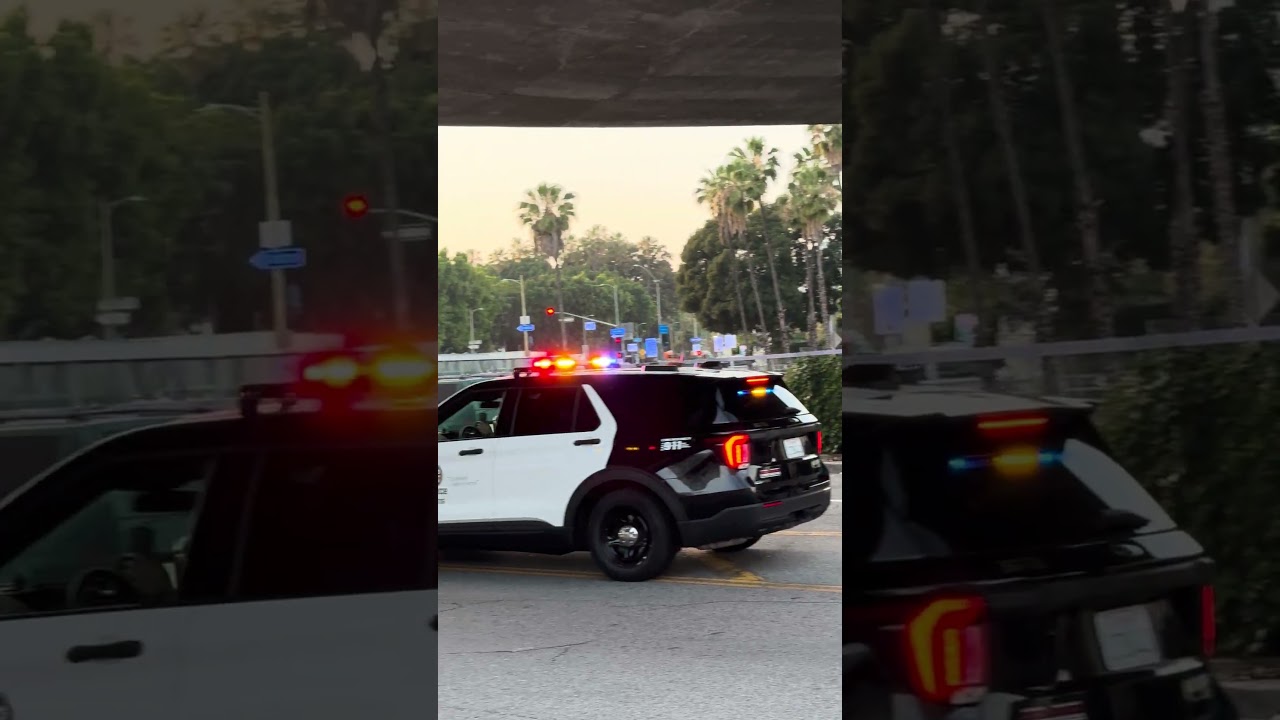 Police Arriving At MDC May Day Protests - Los Angeles May 1, 2026