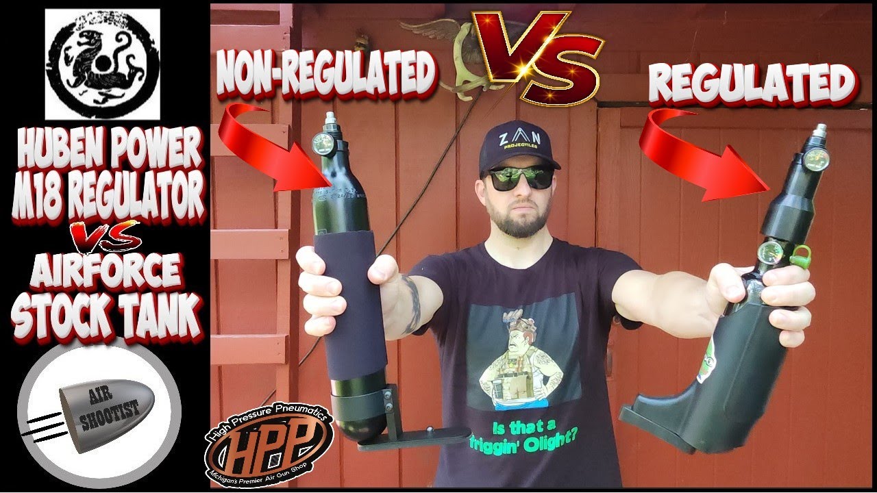Huben Power Regulated Airforce Condor SS .25  -VS-  Non-Regulated Factory Configuration