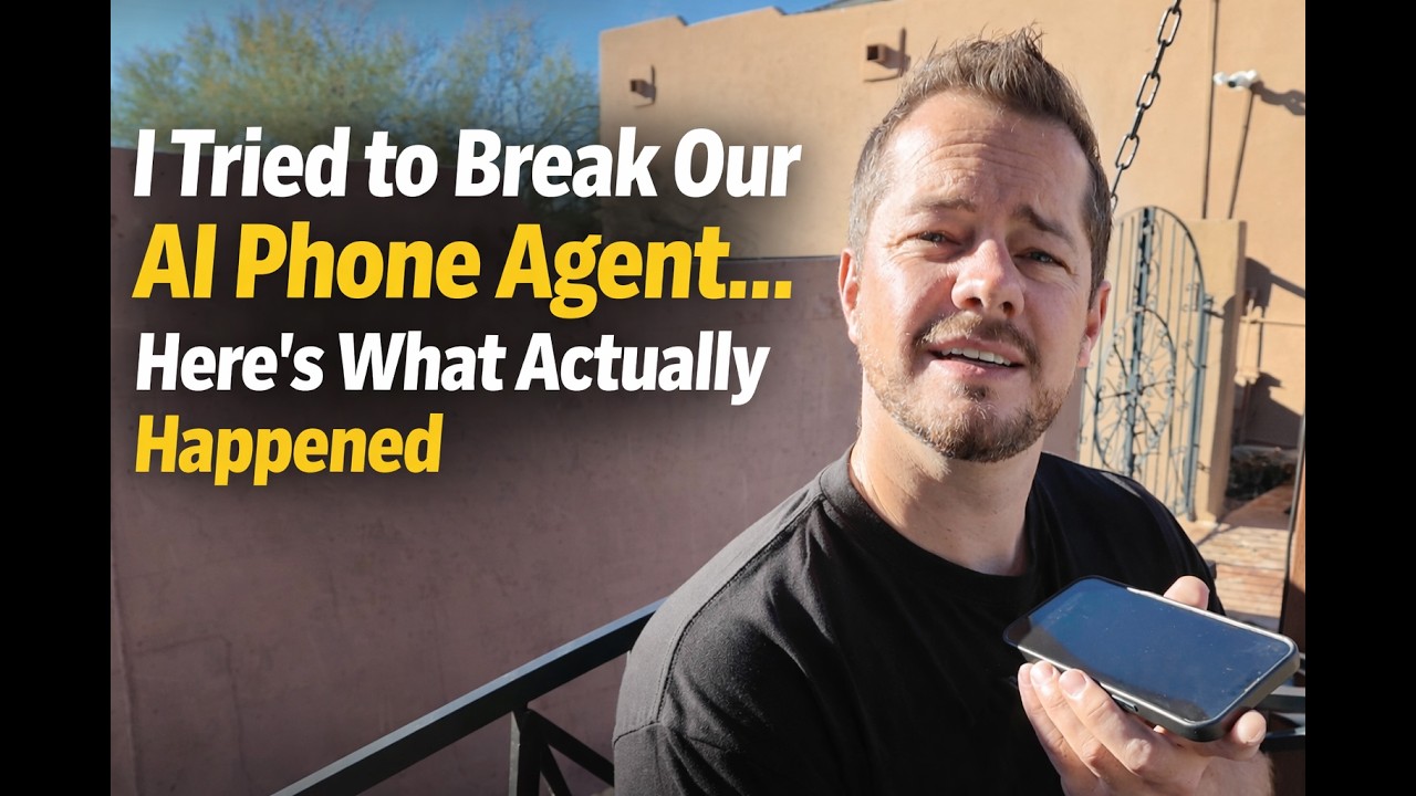 I Tried to Break Our AI Phone Agent&hellip; Here&rsquo;s What Actually Happened
