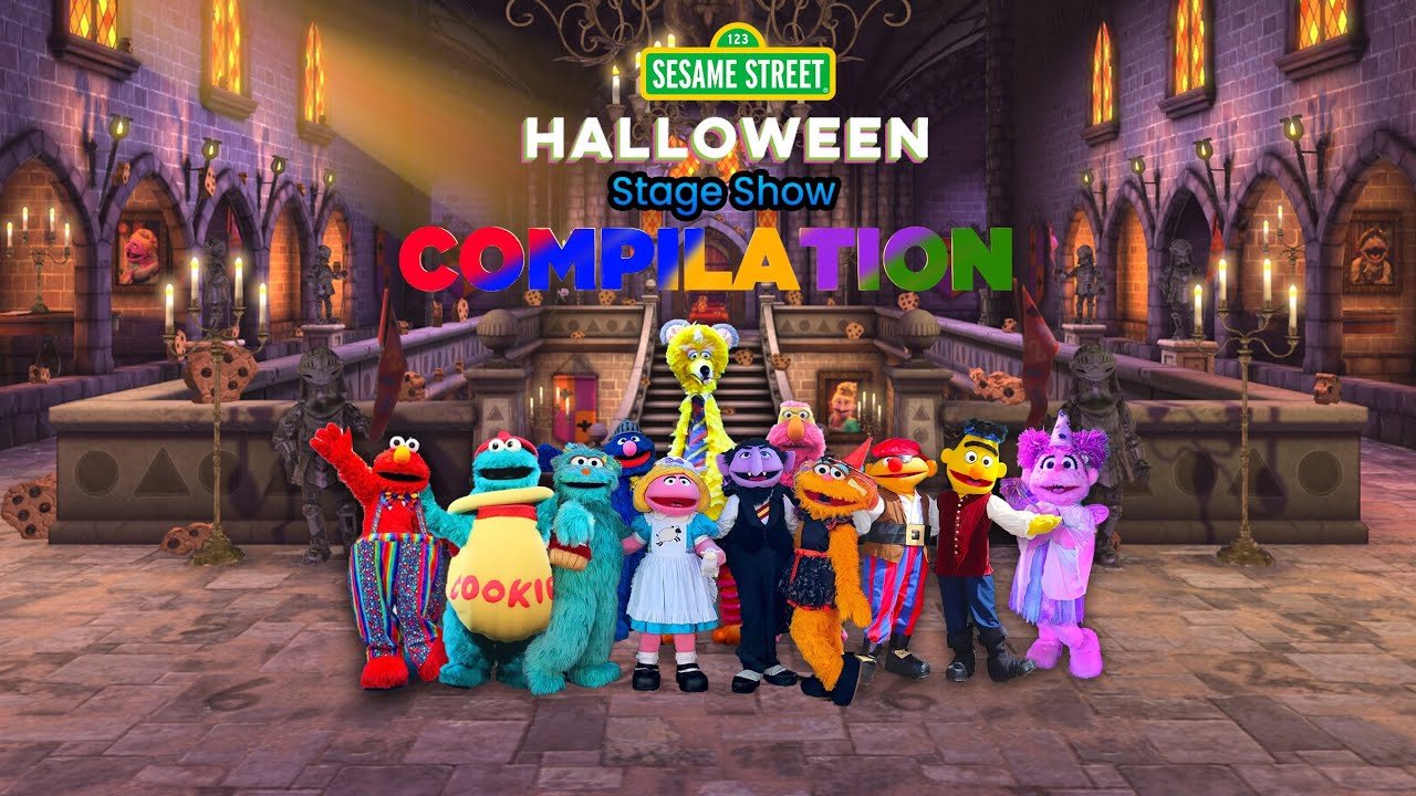Sesame Street Halloween Stage Show Compilation 🎃