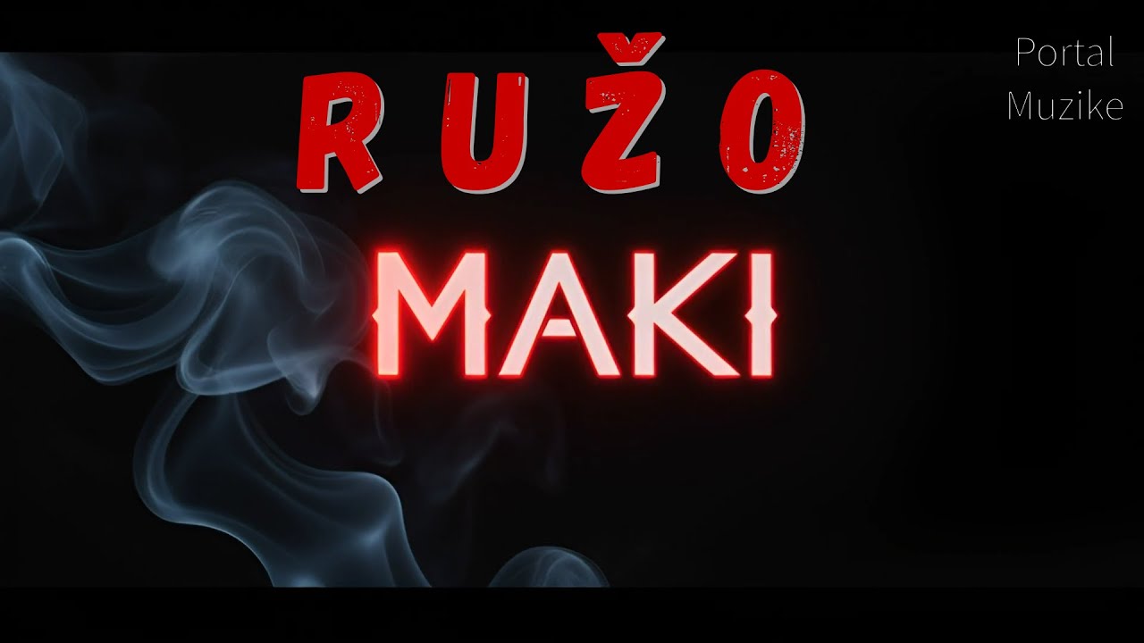 MAKI - RUŽO  by MAKI COVER #metalmusic