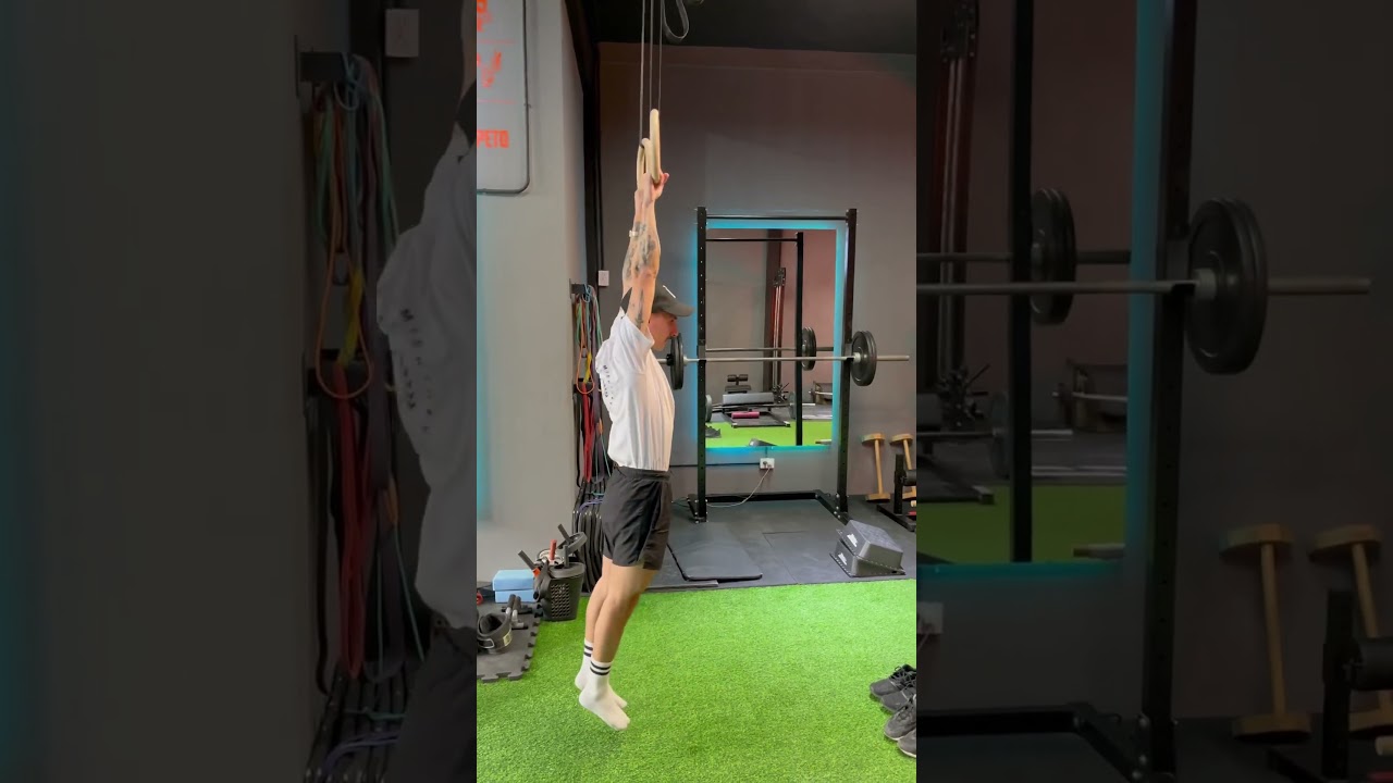 Front Lever Raises en anillas
