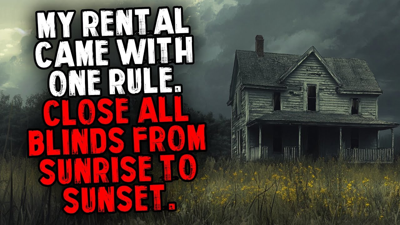 My Rental Came With ONE RULE. Close ALL Blinds From Sunrise To Sunset.