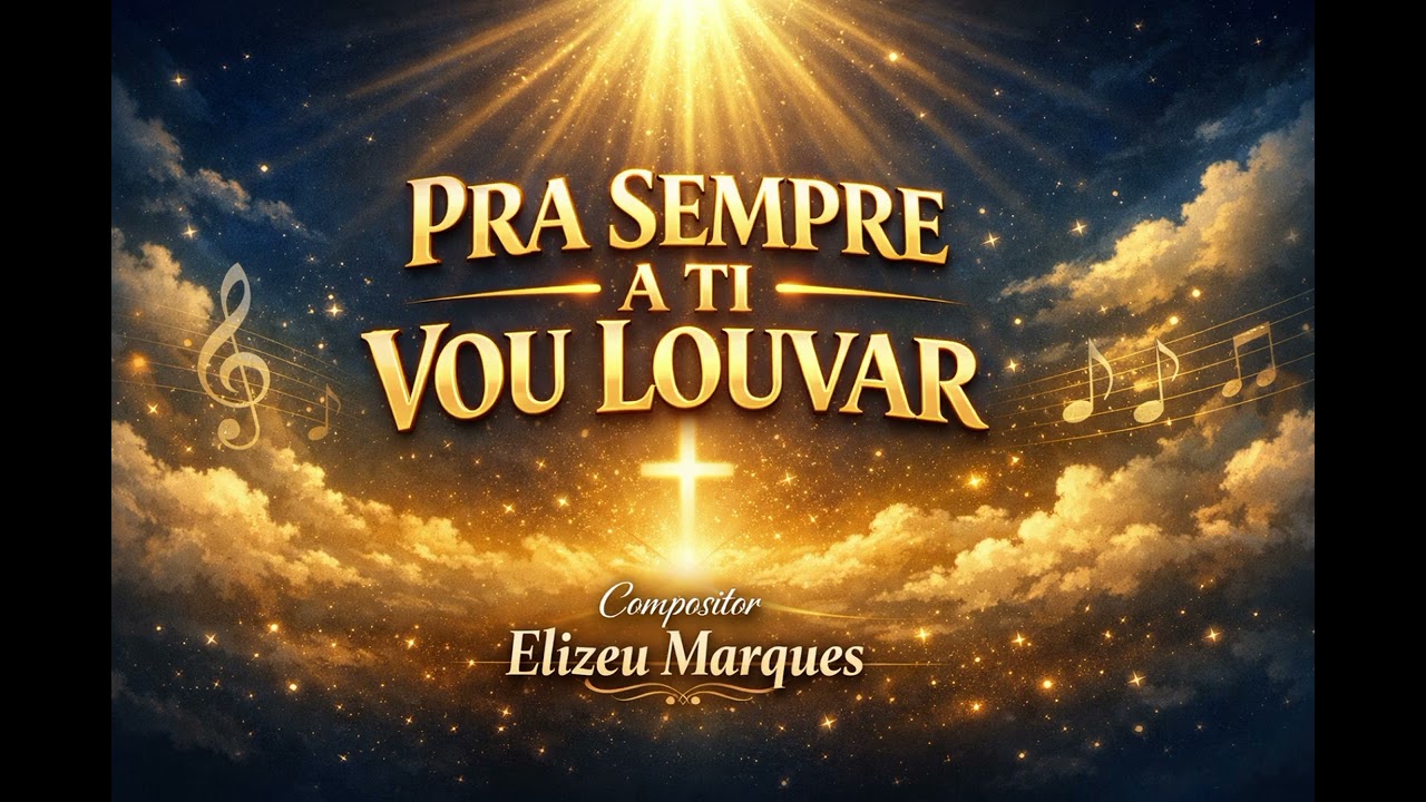 Pra sempre eu vou ti louvor 