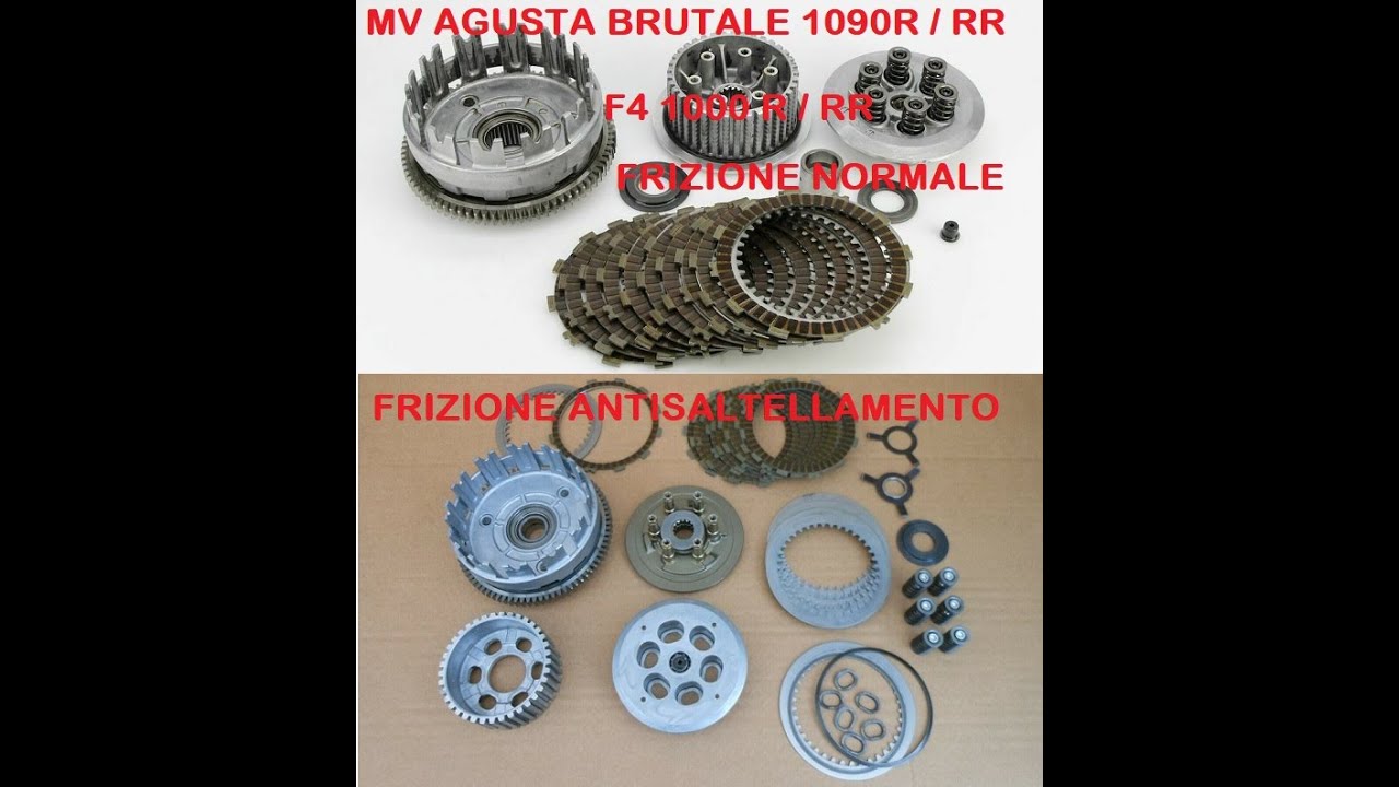 SMONTAGGIO E RIMONTAGGIO FRIZIONE ANTISALTELLAMENTO MV AGUSTA F4 RR & BRUTALE 1090 RR & 990R, CLUTCH