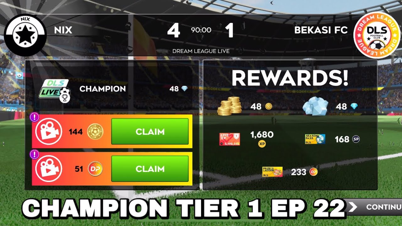 DLS 25 | Champion Tier 1 Ep 22 | (3 Matches)