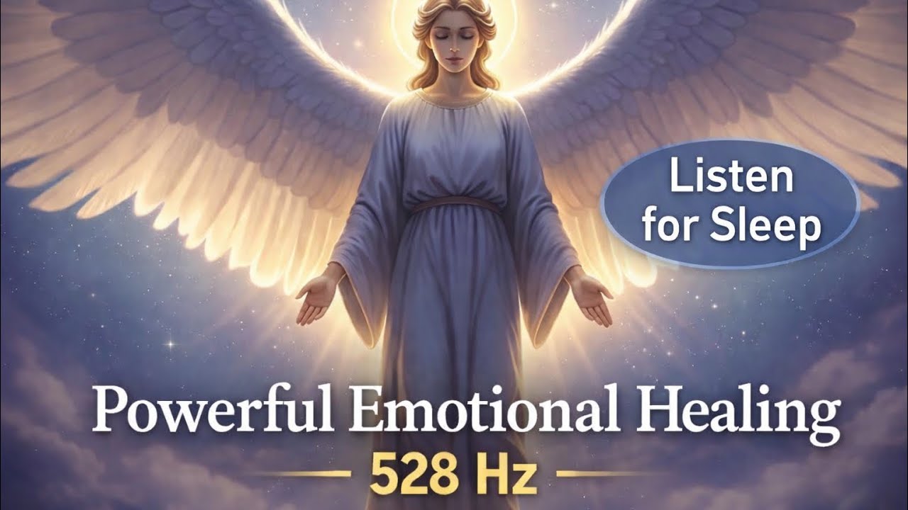 528 Hz Emotional Healing | Release Anxiety & Restore Inner Peace (Includes Prayer)