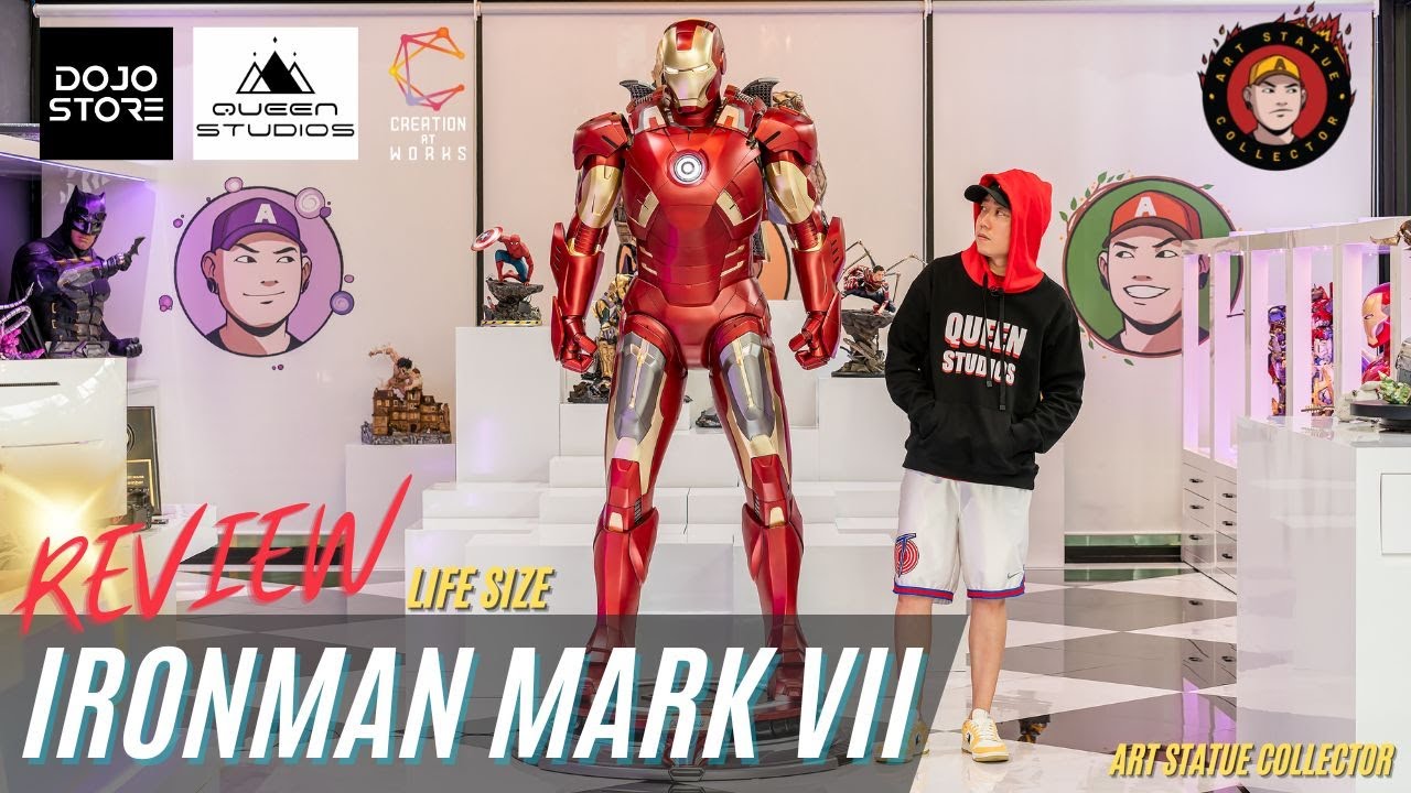 1:1 Scale Ironman Mark VII Review | Queen Studios Collectibles