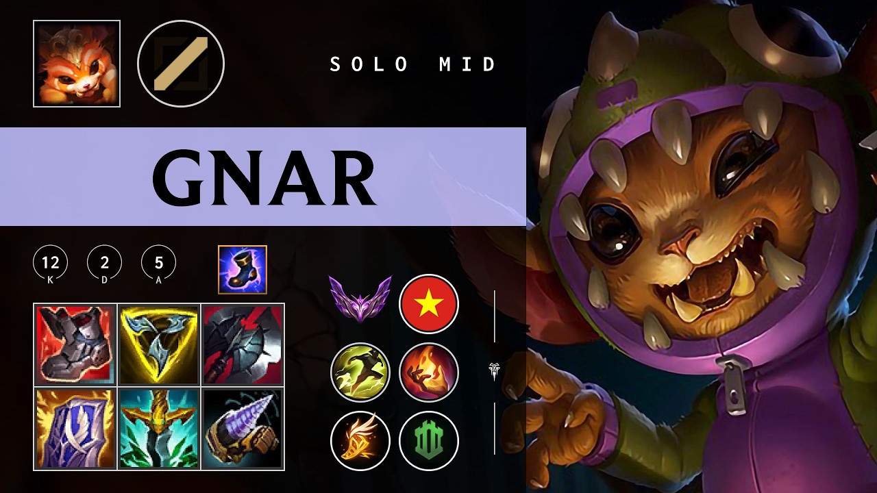 Gnar Mid vs Talon - VN Master Patch 26.03