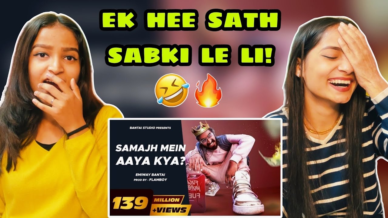 SAMAJH MEIN AAYA KYA? - @EmiwayBantai | Reactions Hut |