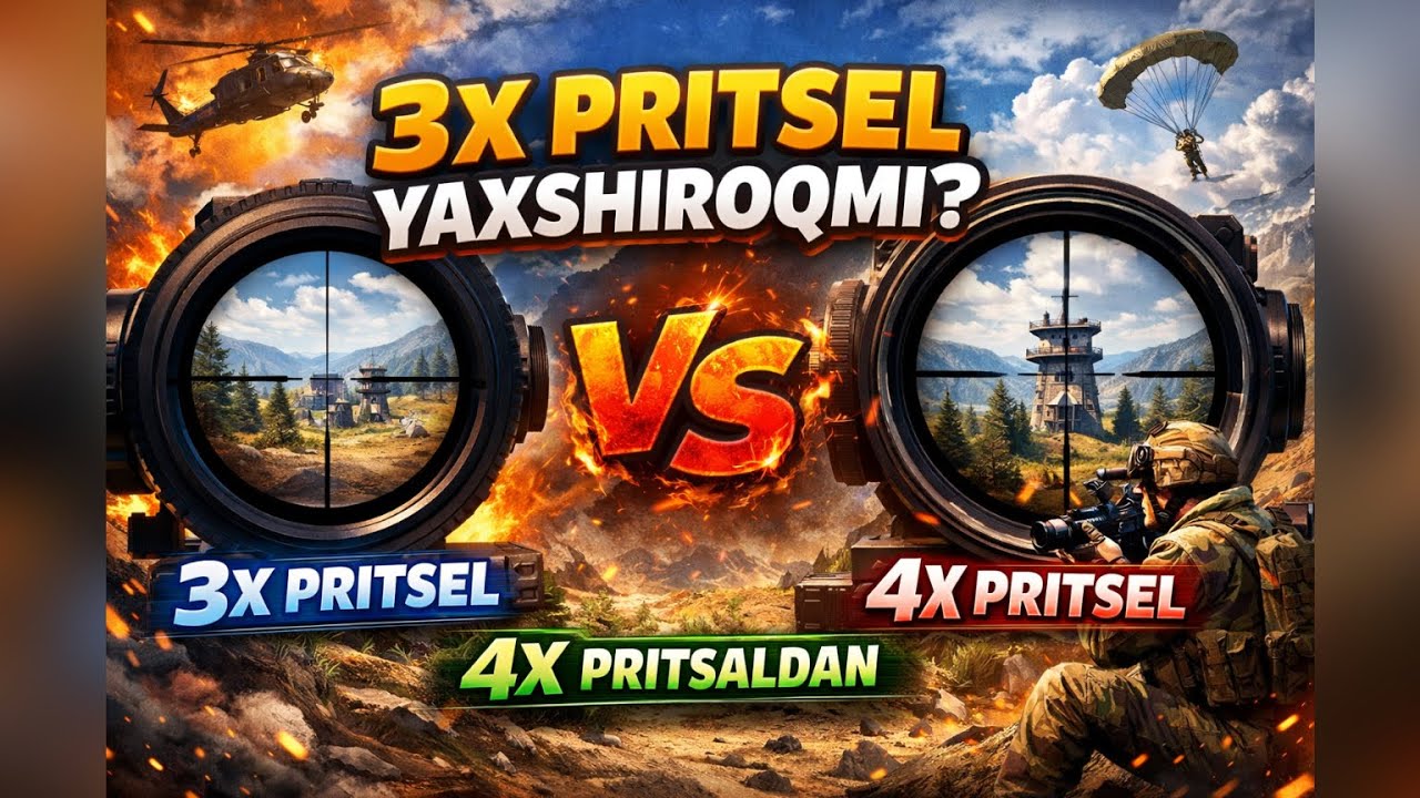 3x YOKI 4x PUBG MOBILEDA WOW REJIMI | QISQA LEKIN AJOYIB VIDEO | 3X BETTER THAN 4x | PUBG INDIA