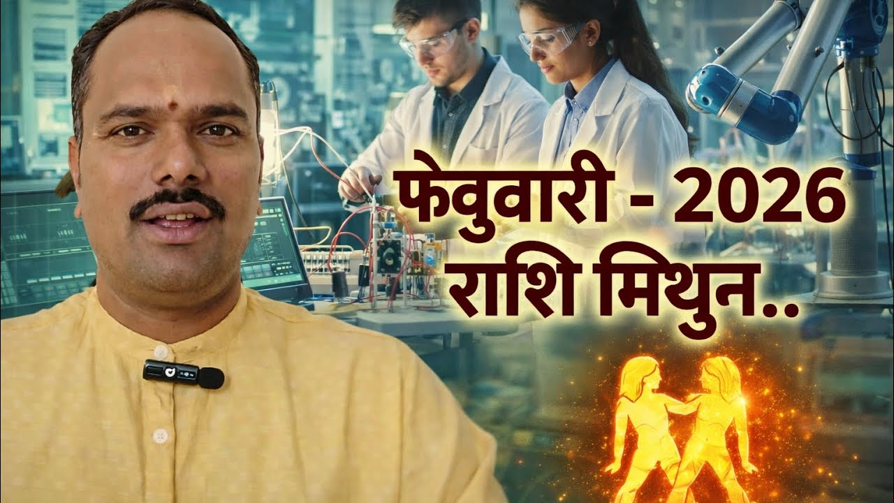 मिथुन राशी फेब्रुवारी 2026 भविष्य | नोकरी, व्यवसाय, पैसा सर्व 