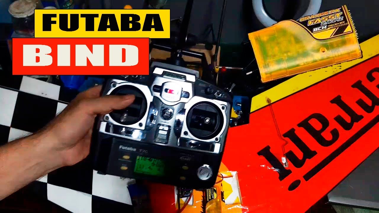 COMO BINDAR RECEPTOR ORANGE ENTRE OUTROS NO RADIO FUTABA