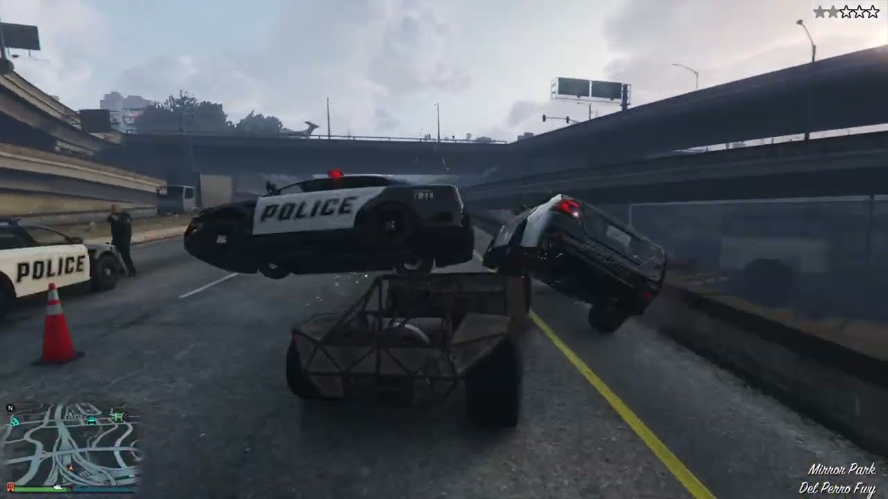 GTA 5: Buggy Ramp Fun