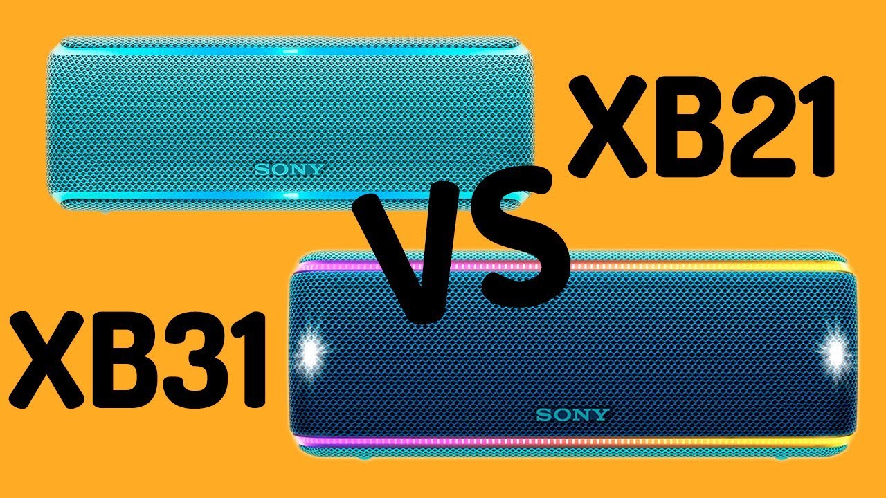 Comparativa SONY SRS-XB21 vs SONY SRS-XB31 en español