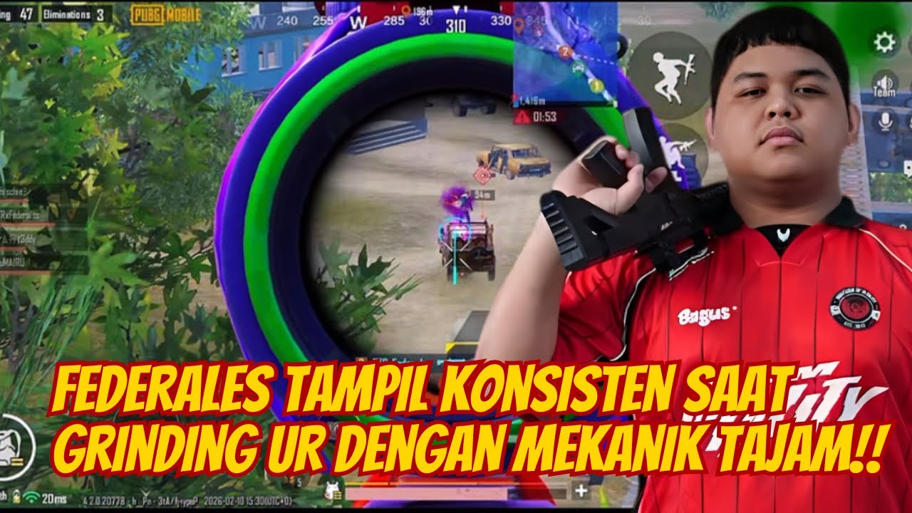 Gameplay Grinding UR Federales — Aim Lengket dan Spray Minim Recoil 🥶😱 #pubgmobile 