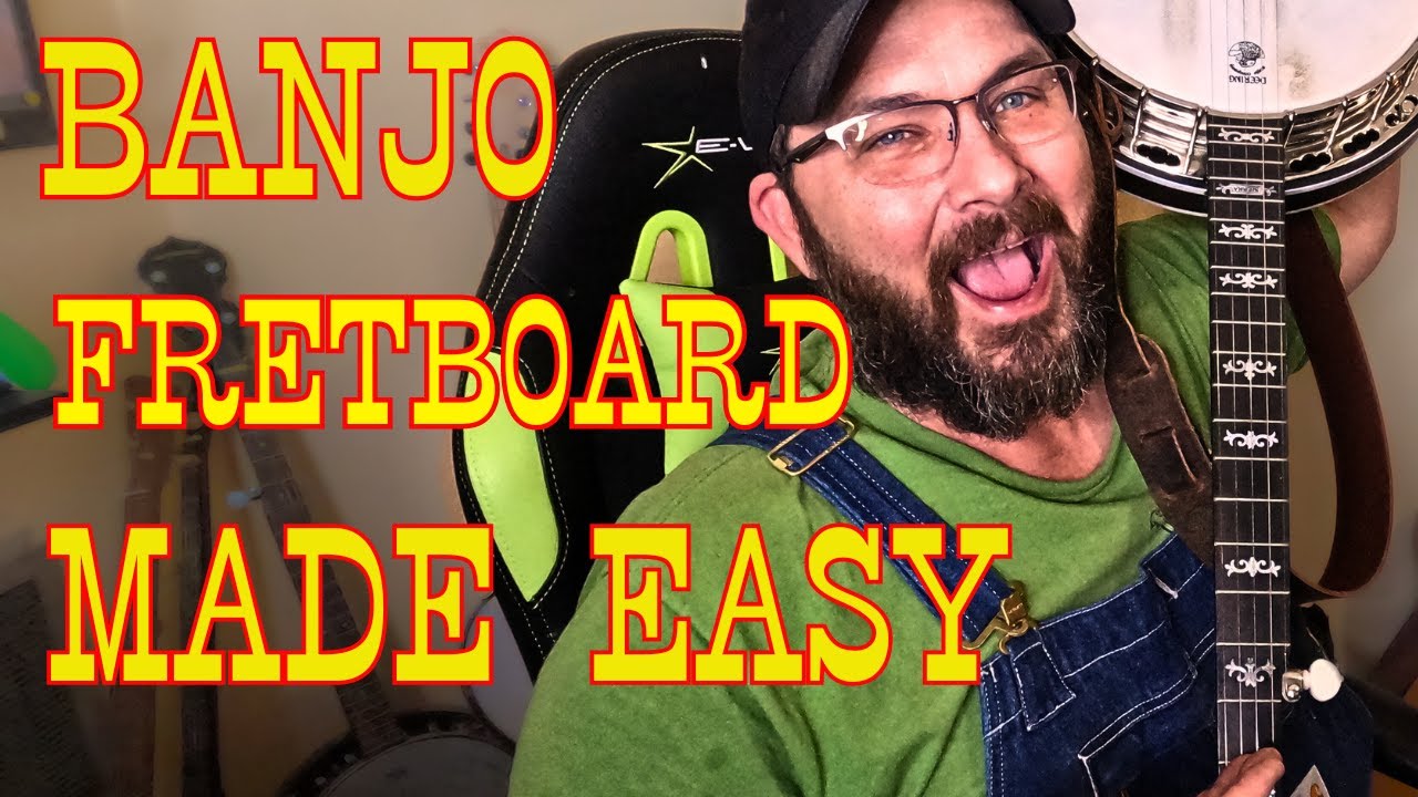 DO THIS TO LEARN YOUR MAJOR BANJO CHORD POSITIONS ON THE  FRETBOARD