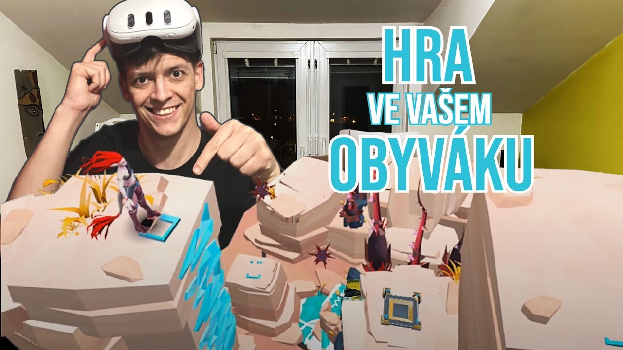 Nová hra pro smíšenou realitu pro Meta Quest 3 - Demeter