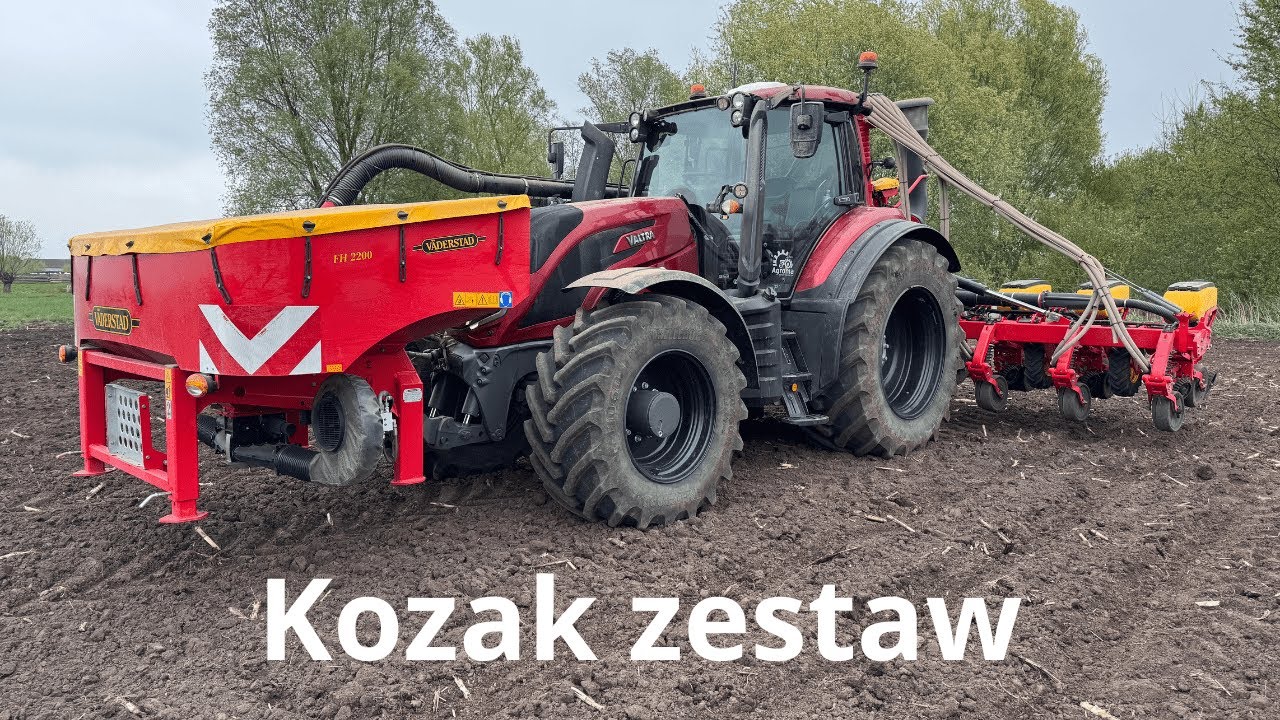 Usługowy siew kukurydzy z Vaderstad Tempo. Pierwsze rekordowe żniwa w Lubuskim
