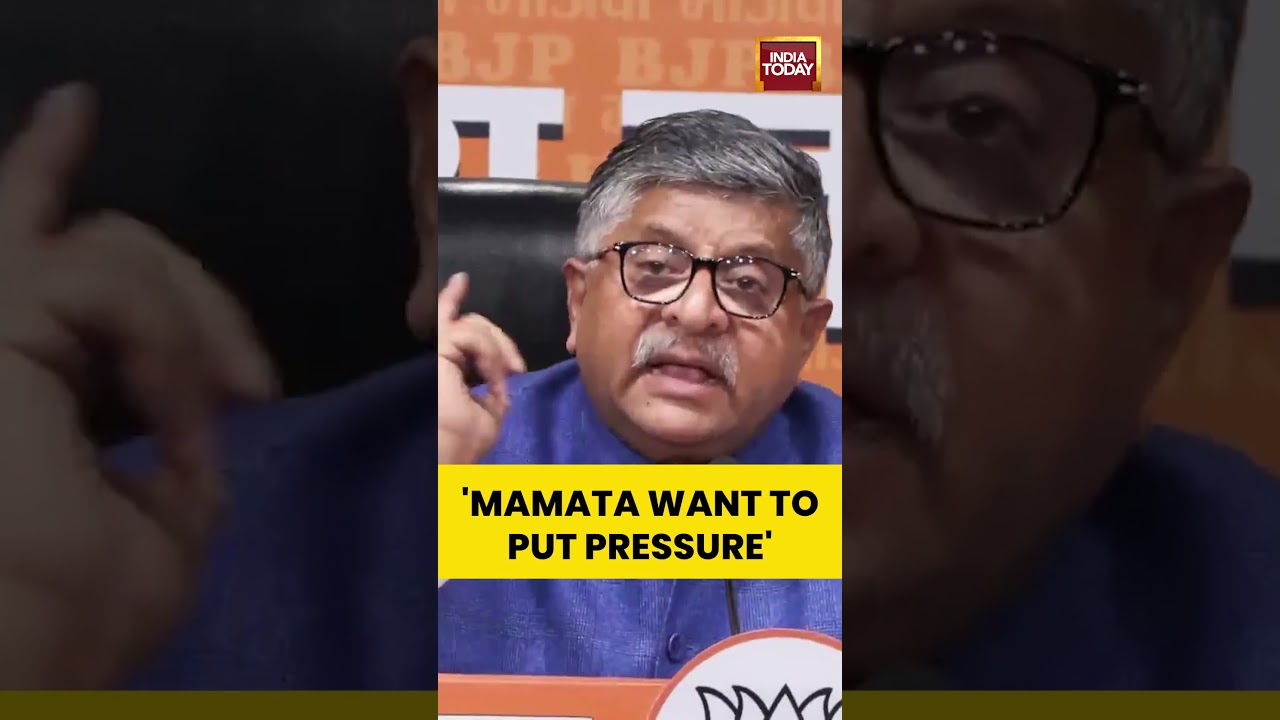 BJP MP Ravi Shankar Prasad Slams Mamata's Open War Against The EC | TMC #westbengal #mamatabanerjee