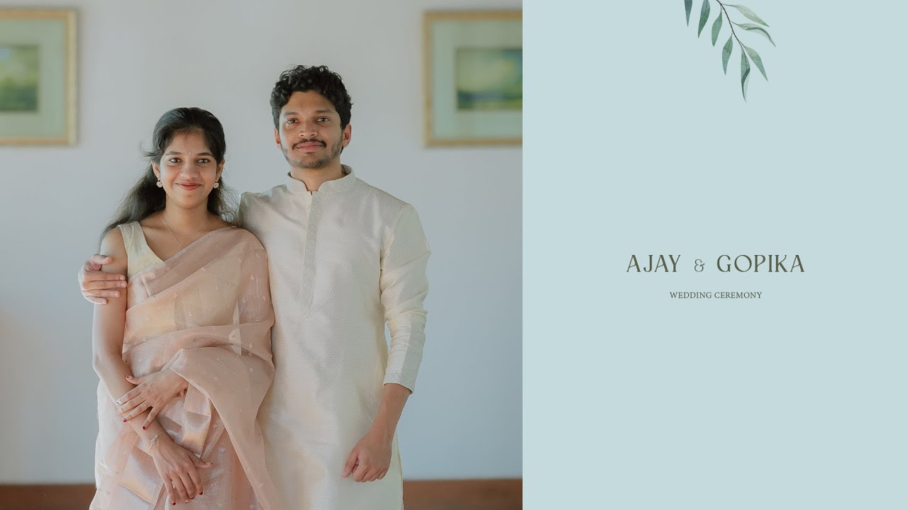 Wedding ceremony | Ajay & Gopika | 25 January 2026 | Live