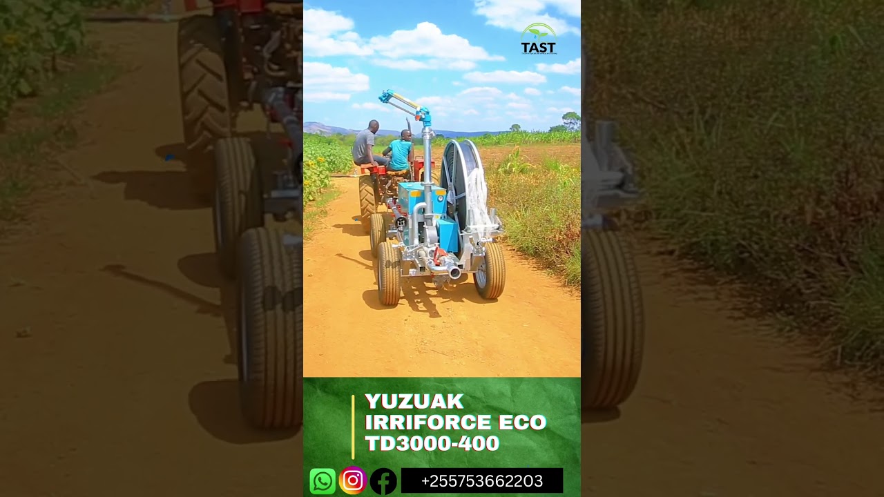 zana za umwagiliaji tanzania_yuzuak irriforce Eco Td3000-400 Traveler irrigator
