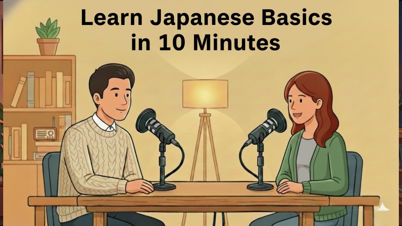 Learn Japanese in 10 Minutes | Beginner Japanese, Basic Phrases & Speaking