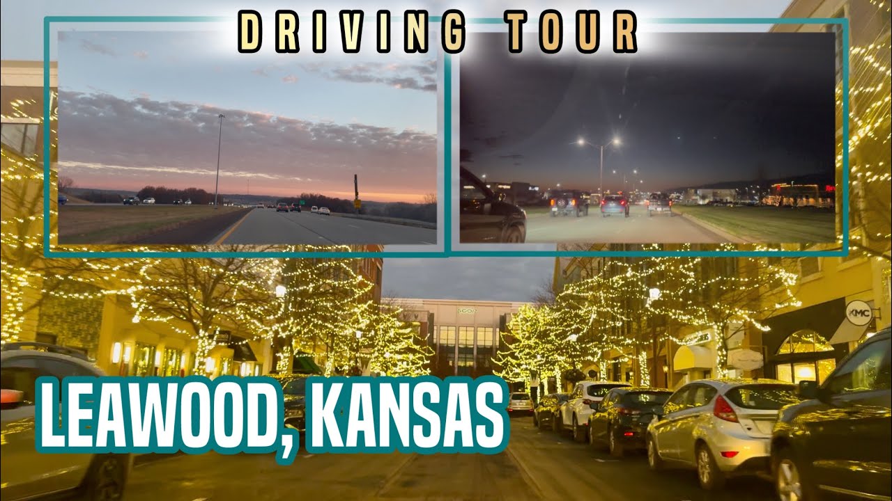 Sunset Driving Tour To/Around Leawood, Kansas!