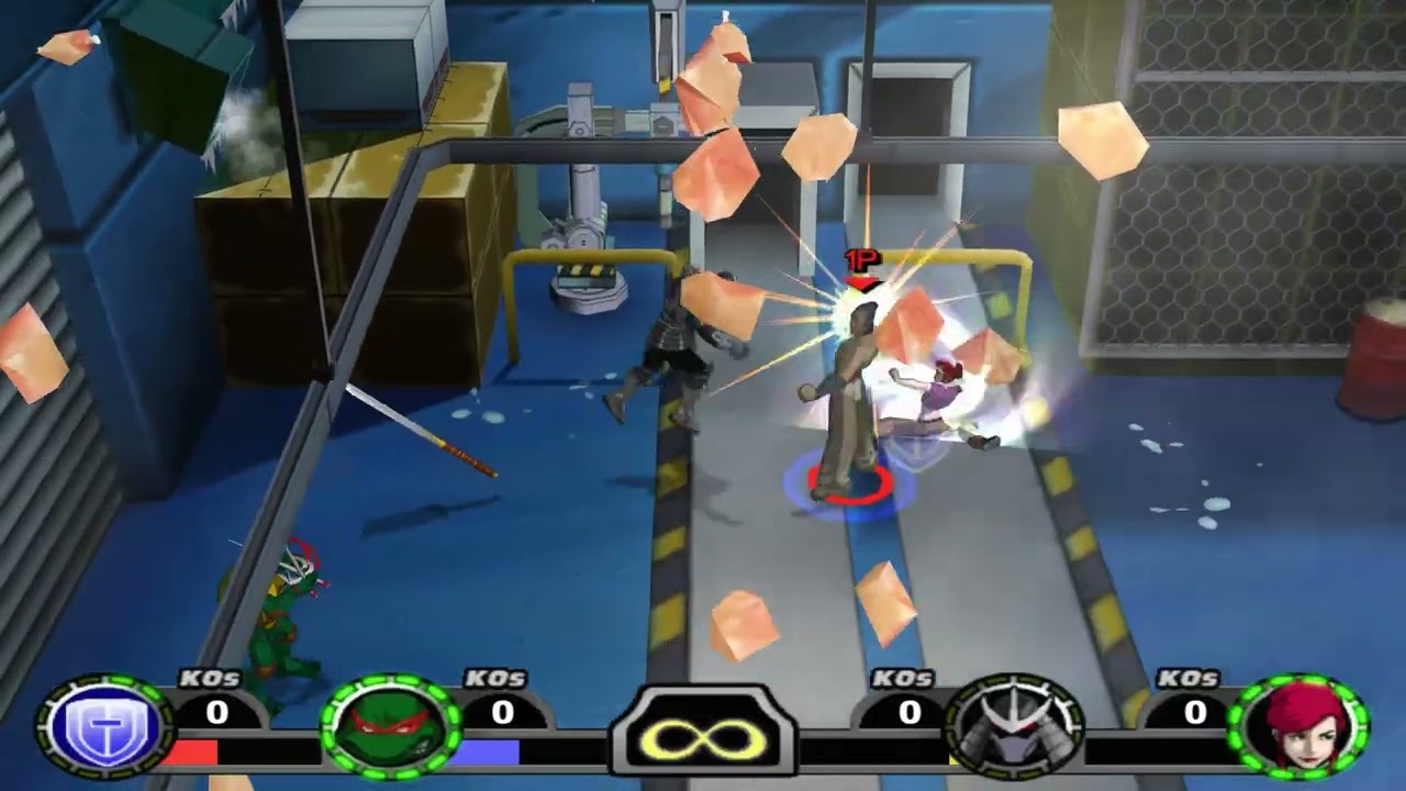 TMNT Mutant Melee Oroku Saki Play