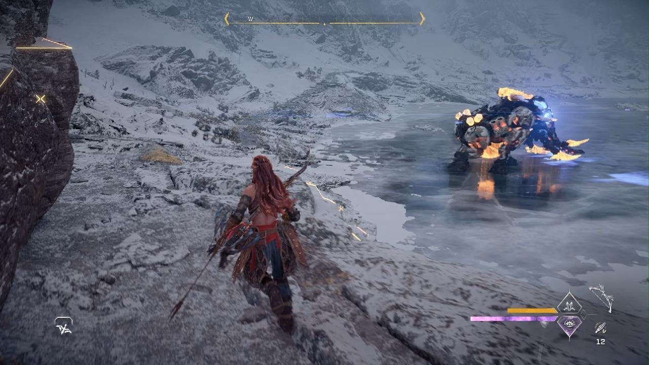 Horizon Forbidden West Tremortusk takedown