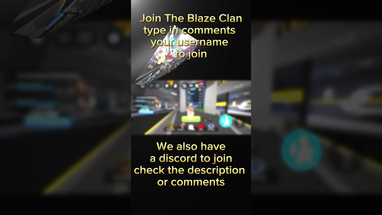 Join the Blaze Clan and the discord # 