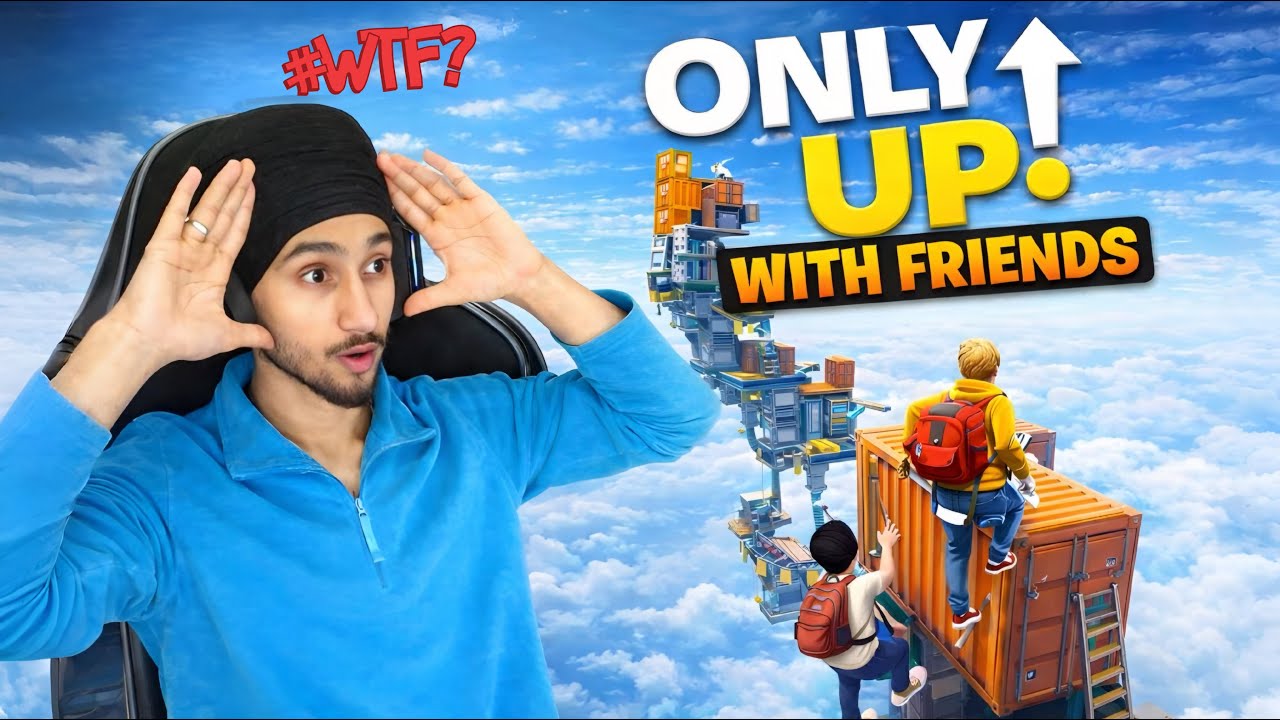🔴 Only Up With Friends LIVE | Rage, Fails & Epic Clutch Moments 😂🔥| Guri Plays