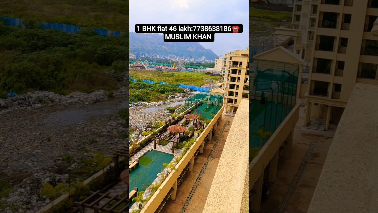 BEST Investment Opportunity in Kausa Mumbra with TMC Approved RERA Project and 1 BHK ₹46 Lakh #reels