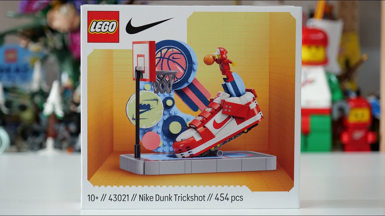 LEGO Nike 43021 Nike Dunk Trickshot Speed Build