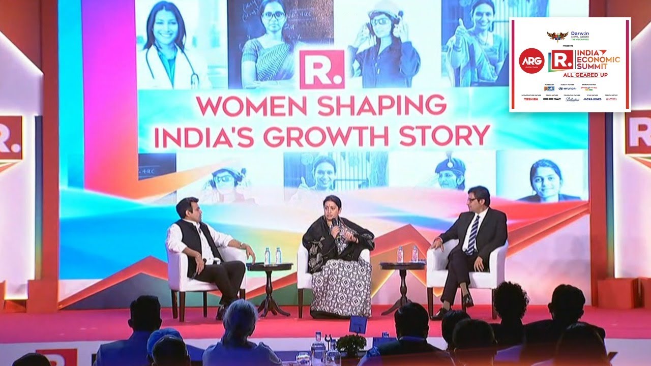 Union Minister Smriti Irani Highlights Women's Role In Shaping India’s Growth At Economic Summit