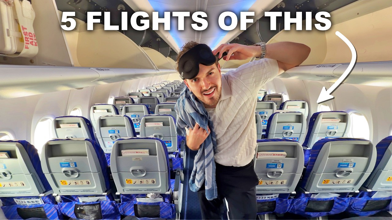 My CRAZY Flights from Asia to Europe (5 flights, 21 hrs)