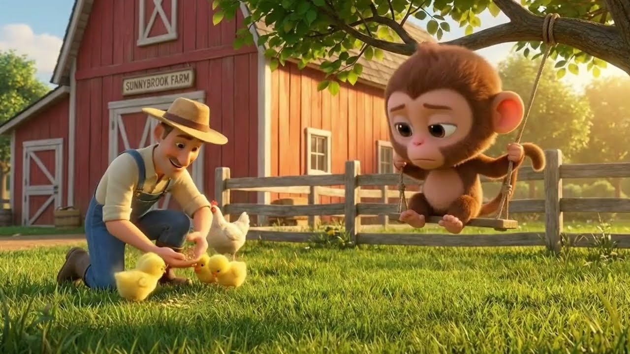 I Made a Mistake… 🐵💔  Emotional Monkey Rescue Story for Kids  Lesson on Kindness & Honesty