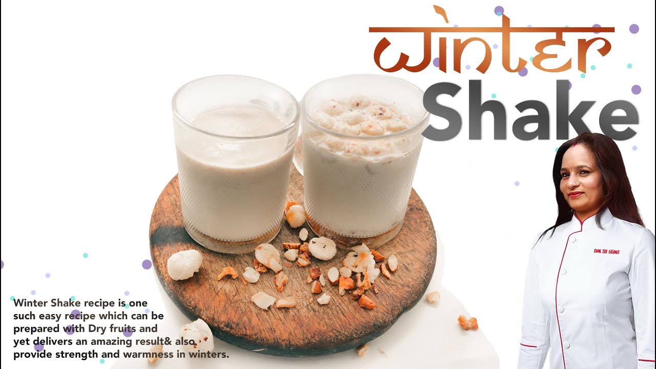 2 types - Winter shake recipe | Healthy shake for winter | 10 minutes recipe | Cook the licious