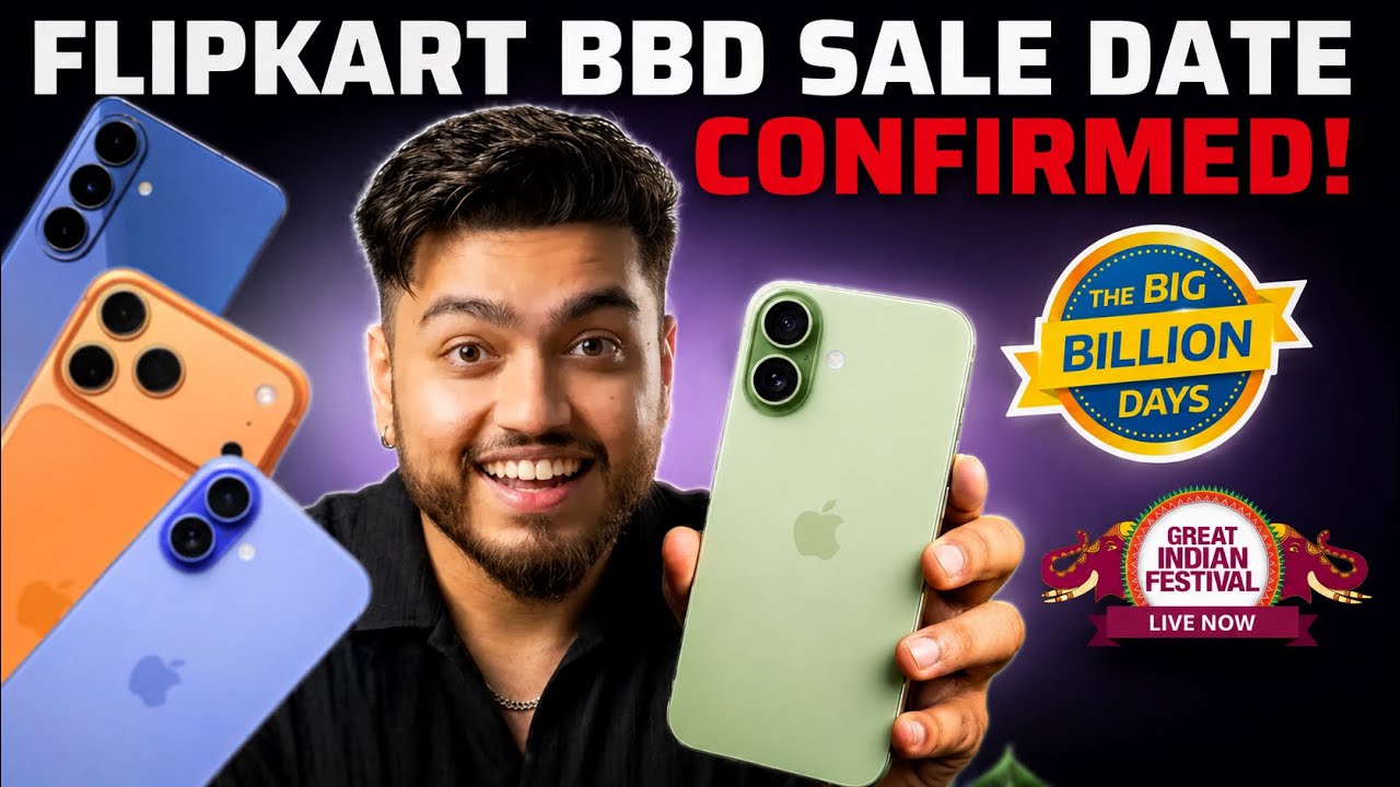 Sale Date Confirmed🔥 Flipkart Big Billion days 2026 & Amazon GIF sale Date🔥