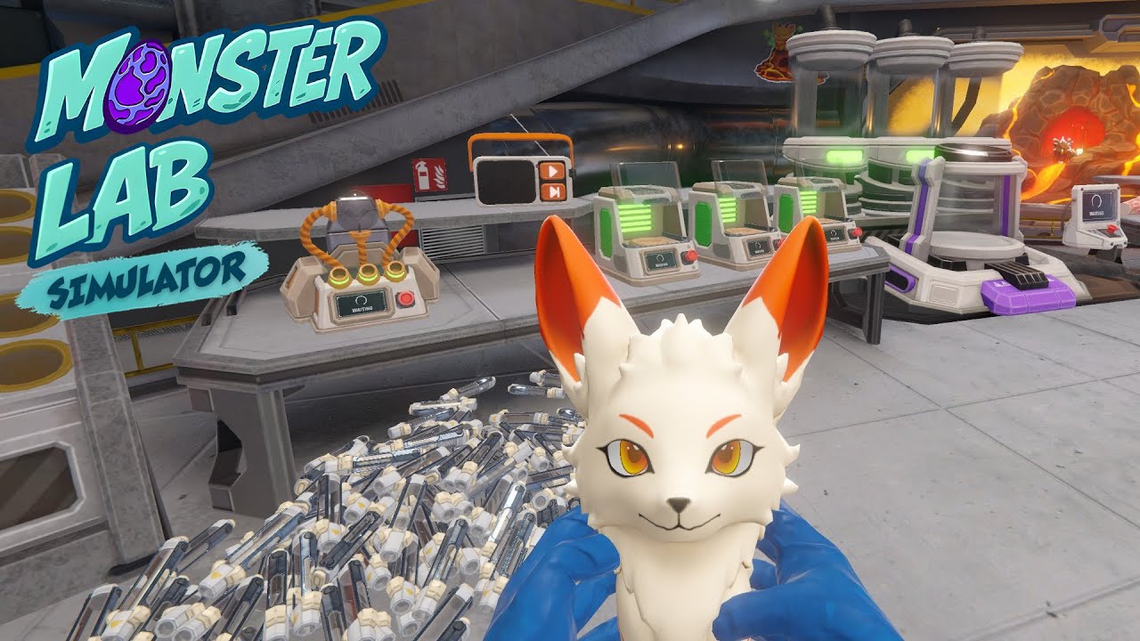 Working in the Lab, Late One Night | Monster Lab Simulator